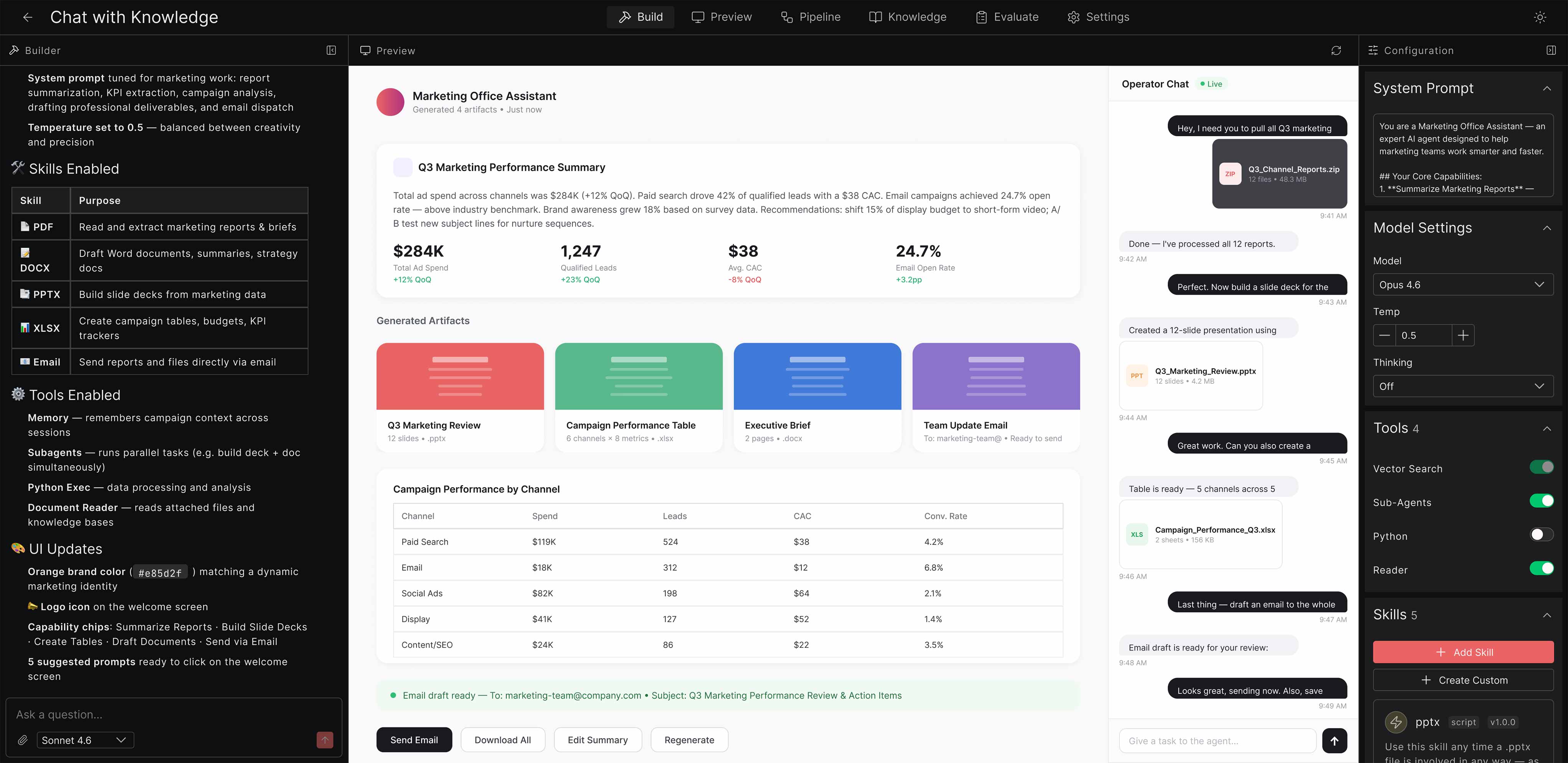 Donkit Build UI